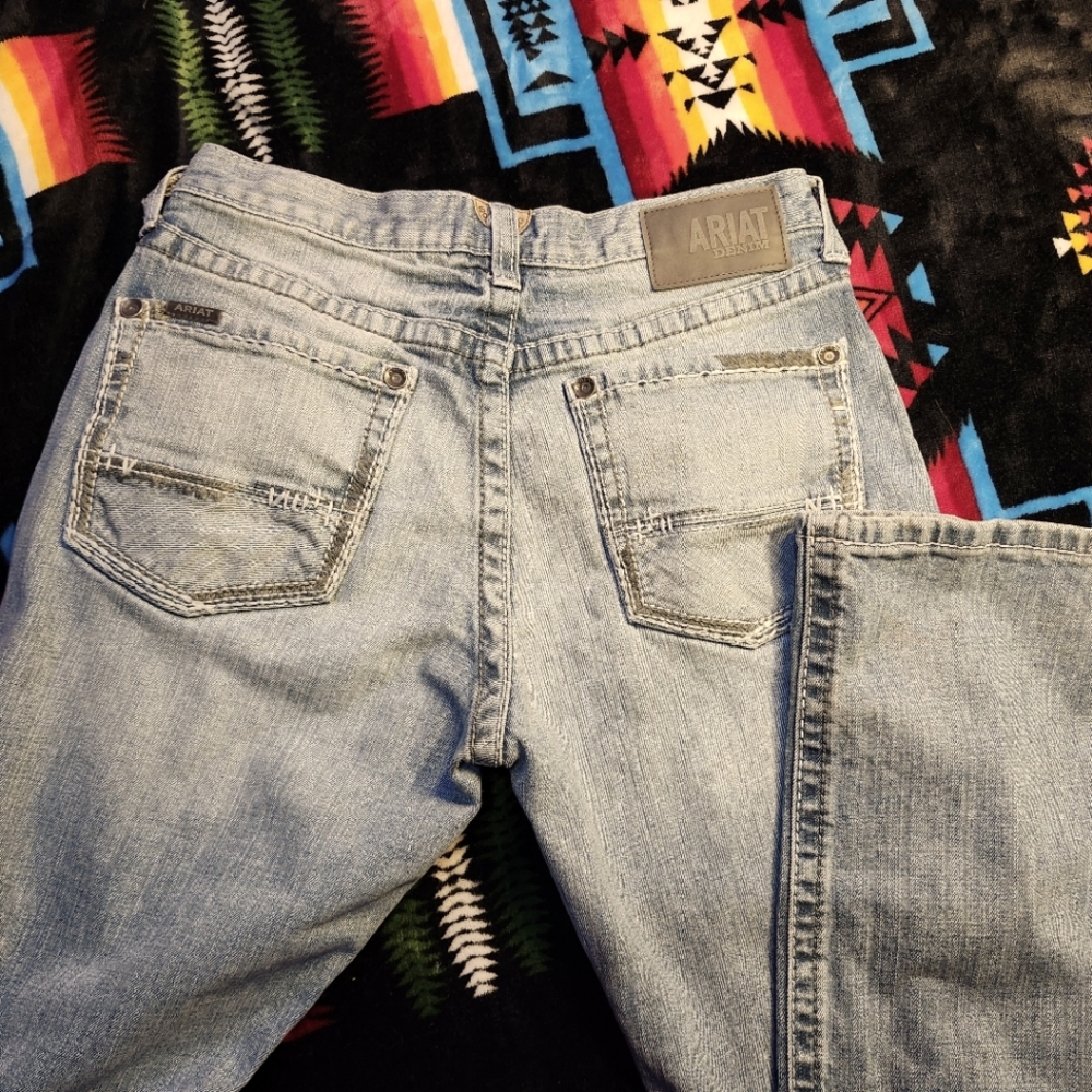 Mens ariat jeans boot cut relaxed fit